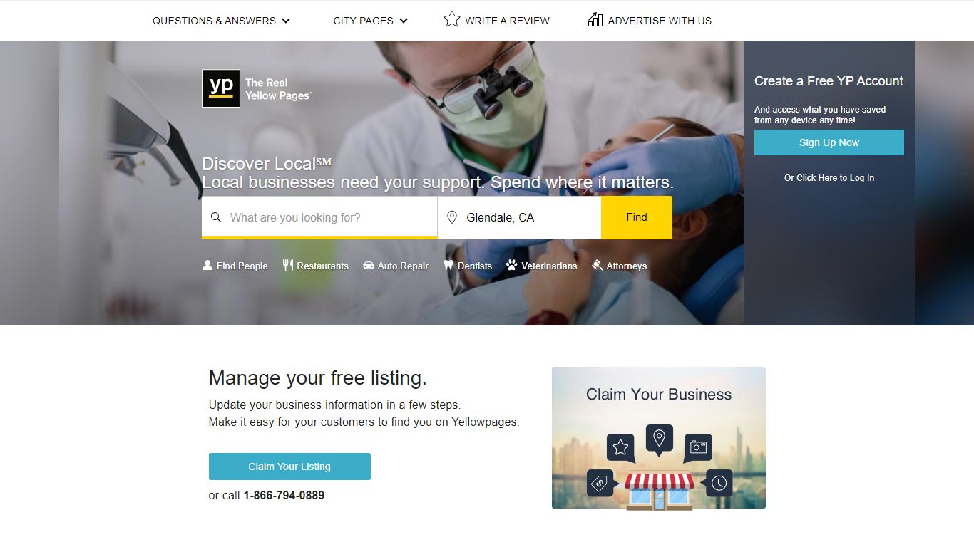 The Real Yellow Pages® | YP.com